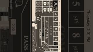 Martingale Craps strategy