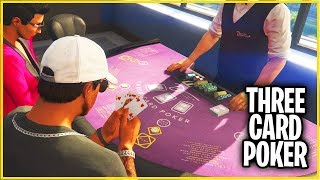 3 CARD POKER erklärt! CASINO DLC in GTA 5 – Viel Geld machen! Tipps/Tricks