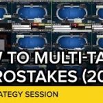 How To Multi-Table Microstakes 20NL | Online Poker Strategy