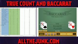 True Count and Baccarat