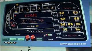 Craps playing strategies