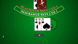 [[The 1-2-4 Blackjack Betting System]] 10% Session Wins + Advanced Basic Strategy | Action @ 6:30