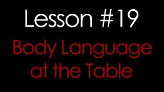 Body Language in Poker – 13 Most Common Poker Tells