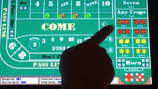 Craps Ultimate66 Betting Strategy Digital Demo