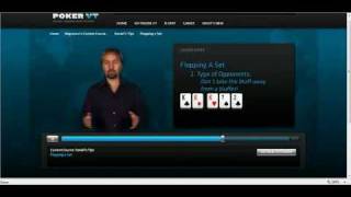 Daniel Negreanu Poker Tips 6 of 25 – Flopping a Set