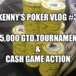 Poker Vlog Ep 3 – We Play in $5,000 GTD Live Poker Tournament and Cash!!!