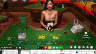 Pretty Pinoy Dealer in Super 98 Baccarat