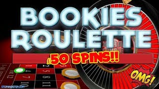 Bookies Roulette £50 SPINS!!!