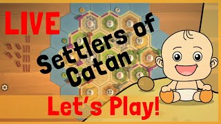 Neonate Plays Catan Live!