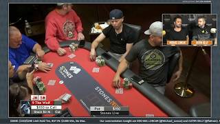 $100/$200 Limit Hold ‘Em – Monday, July 24, 2017