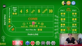 How To Win THOUSANDS Playing CRAPS At CASINOS