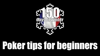 Poker tips for beginners