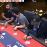 Poker Strategy: Two players w trip aces miss bets