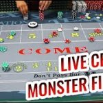 MORE MONSTER FIELD – Live Craps with Master Craps Dealer Lisa | Casino Craps Let’s Play #6