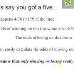 Odds of winning at “Craps” (calculation)