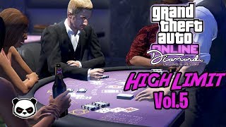 GTA 5 Online 3 Card Poker High Limit Vol. 5 | I Get To $10 Million Chips