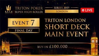 Triton London 2019 – Triton London SD Main Event £100K – Day 3