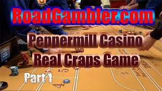 Real craps game at Peppermill Casino in Reno, Nevada, Part 1