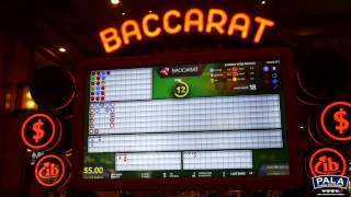Pala Casino: Baccarat Machine