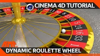 Cinema 4D Tutorial – Build a Dynamic Roulette Wheel
