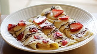 How to Make Crepes – Easy Crepe Recipe