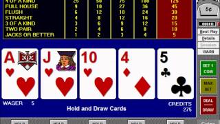 How to Play and Win at Jacks or Better Video Poker Tutorial – Part 1