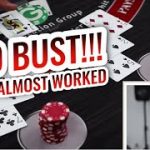 NO BUST Continues – Blackjack Strategy – Good or dud?? | Live Casino Blackjack Let’s Play #9