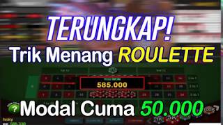 KOK BISA YAA??? MODAL 50.000 MENANG HINGGA 10XLipat Di ROULETTE INDONESIA