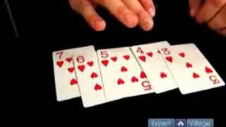 Free Magic Card Tricks: Full Deck Arrangements : Explanation of the Poker Magic Card Trick