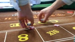 Craps Dealing: Press 6 and 8 One Unit ($12 to $18)