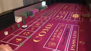 Craps Betting Strategy $1000.00 buy in (Day 1)