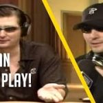 HILARIOUS Hellmuth hands and arguments Monte Carlo 2005 Poker