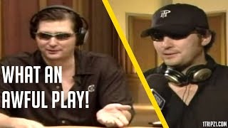 HILARIOUS Hellmuth hands and arguments Monte Carlo 2005 Poker