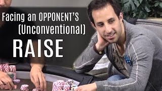What to Do When Facing an Unconventional Raise? (poker strategy)