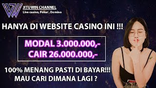 TIPS MENANG MAIN ROULETTE ONLINE INDONESIA 100% AUTO WIN | JituWin