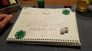 Craps strategy progression regression part 2