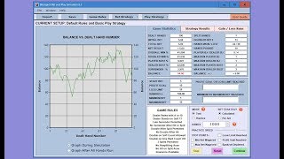 Blackjack Strategy and Systems Simulator