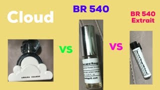 Cloud vs Baccarat Rouge 540 vs 540 Extrait: Dupe or Nah?