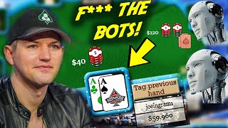 LEARNING TO CRUSH POKER BOTS……