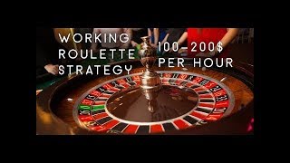 100% WORKING!!  The BEST Roulette System With Very Low Budget (2019 ) Part 22