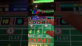 Live demonstration of the grinder method playing electronic casino craps