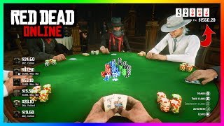 Red Dead Online – The Best NEW Way To Make Money: POKER! How To Win Easy, Payouts & MORE! (RDR2 DLC)