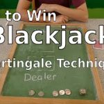 How to Win Blackjack (Martingale Technique)