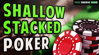How to Play Solid Short-Stacked Poker