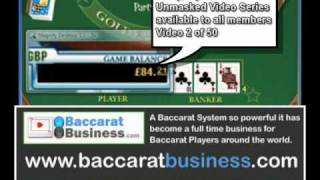 Baccarat Strategy 150% Return on Investment Daily