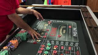 Craps Hawaii — Placing $100 Inside Strategy (San Diego Trip)