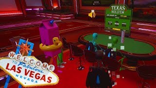 Teaching Speedy How To Play Texas Holdem! Tower Unite Casino Poker Fun!