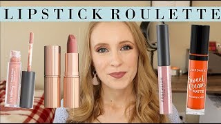 LIPSTICK ROULETTE / 4 WEEKS 4 LIPSTICKS: august wrap-up & september picks!