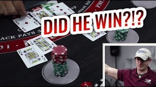 LIVE BLACKJACK BATTLE | David Vs. Timmy Ep.8