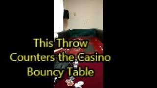 Craps Dice Control | How To Counter CASINO BOUNCY TABLES
